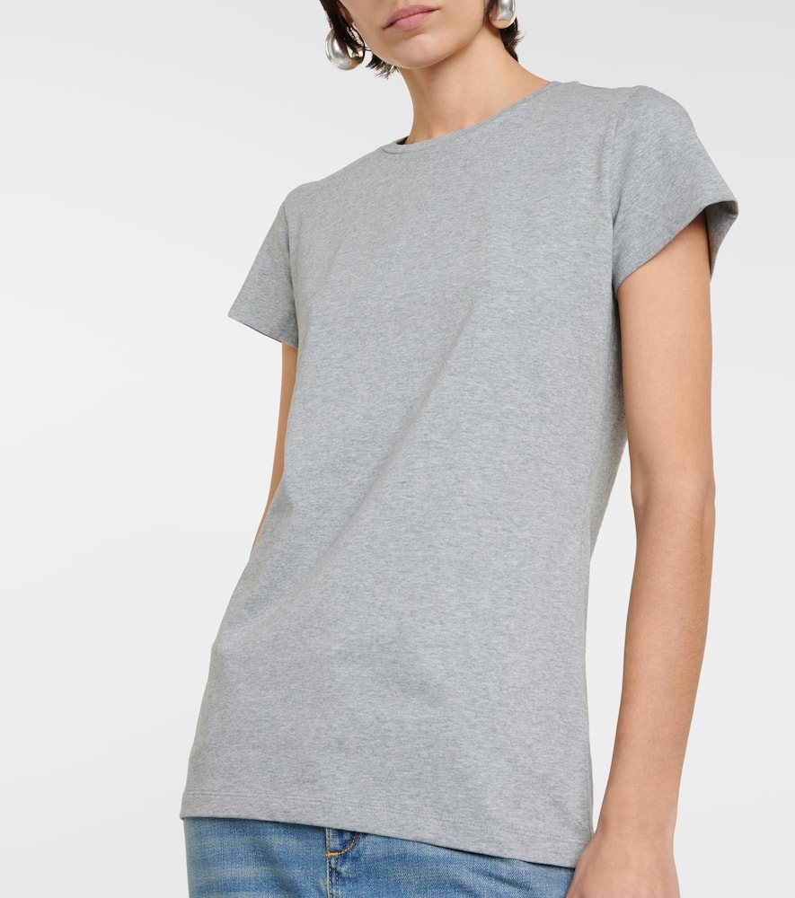 Cotton-blend jersey T-shirt