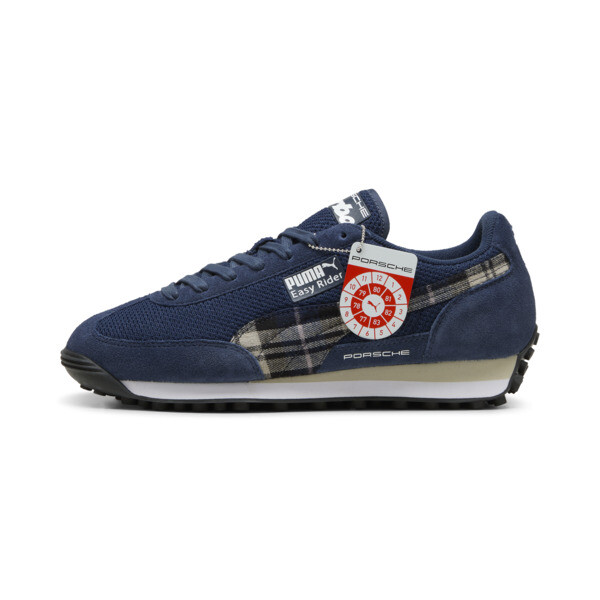 PUMA Porsche Legacy Easy Rider Tartan Sneakers in Blue