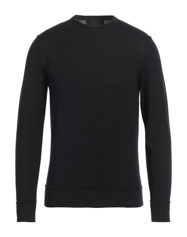Man Sweater Black Size 36 Merino Wool