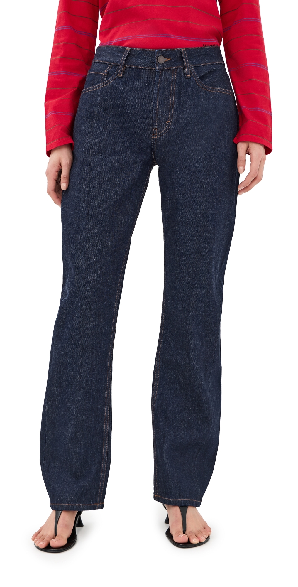 Adina Low Rise Jeans Raw Enzyme