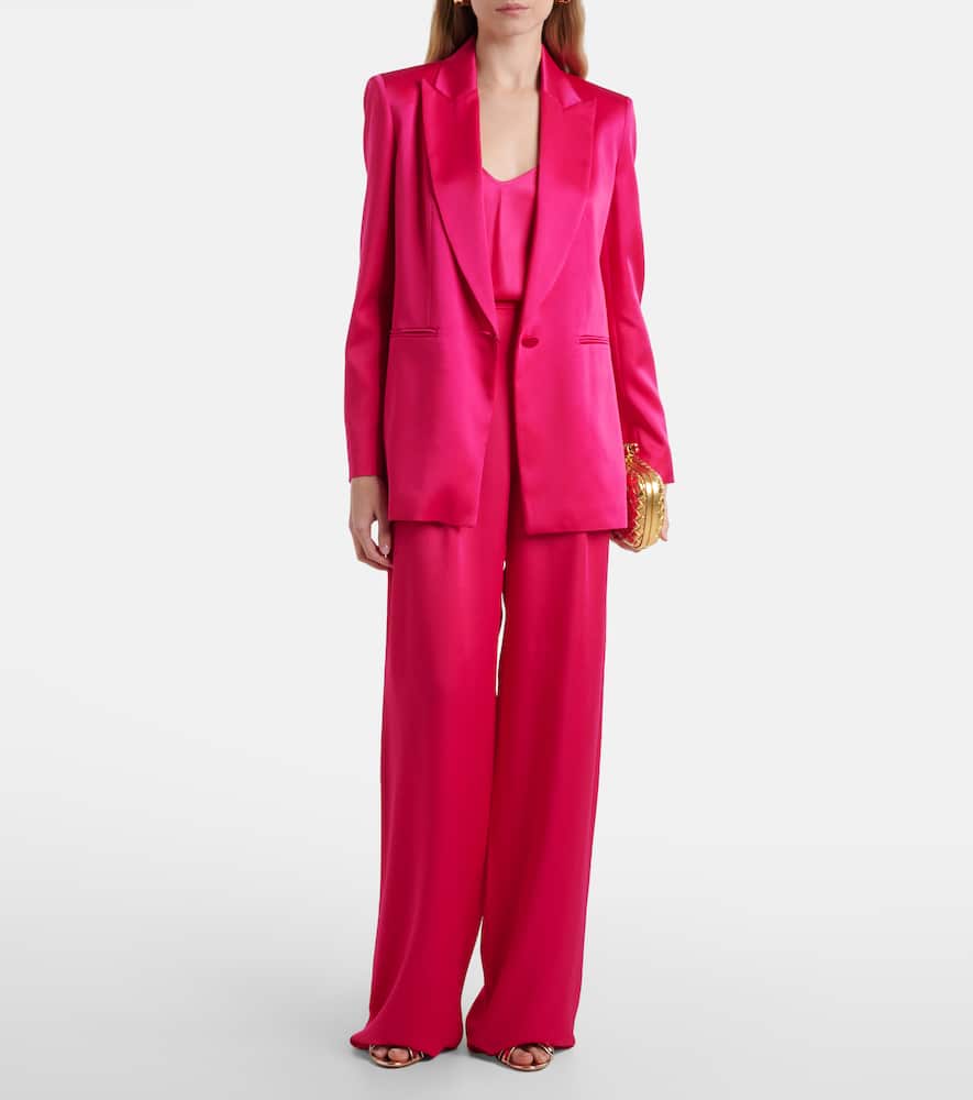 Ieti satin wide-leg pants