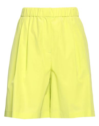 Woman Shorts & Bermuda Shorts Acid green