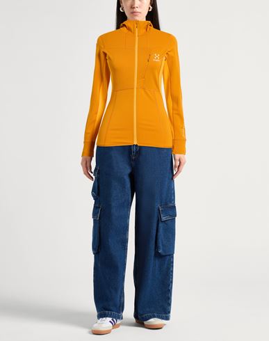 Haglöfs Woman Sweatshirt Marigold Size XS Recycled polyester, Elastane