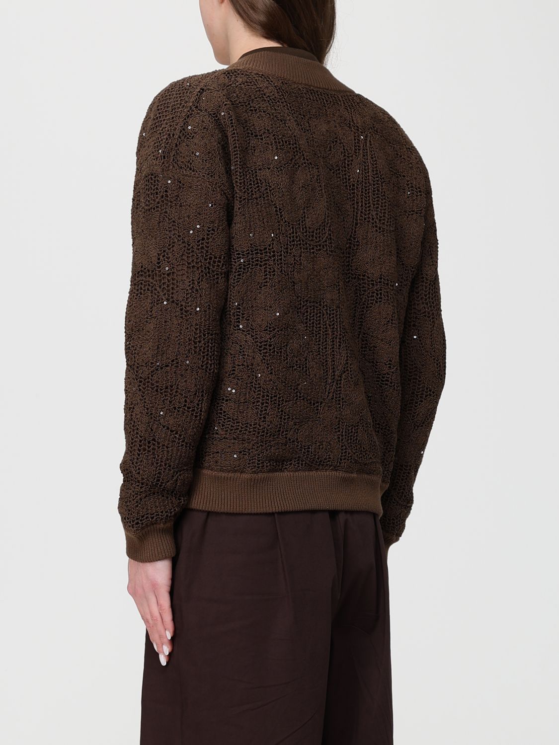 Sweater Woman color Coffee