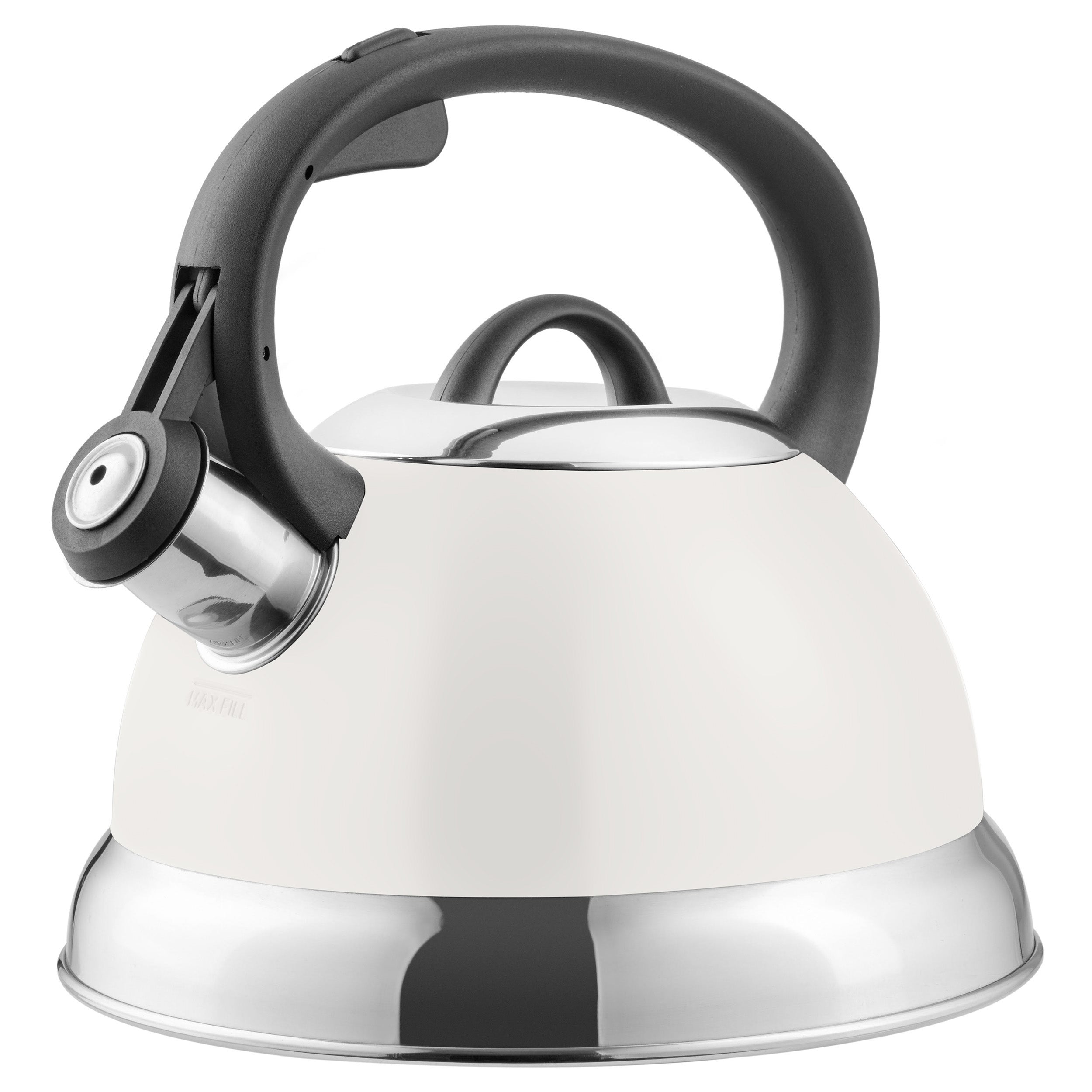 Flintshire 1.75 Quart Whistling Tea Kettle in Linen