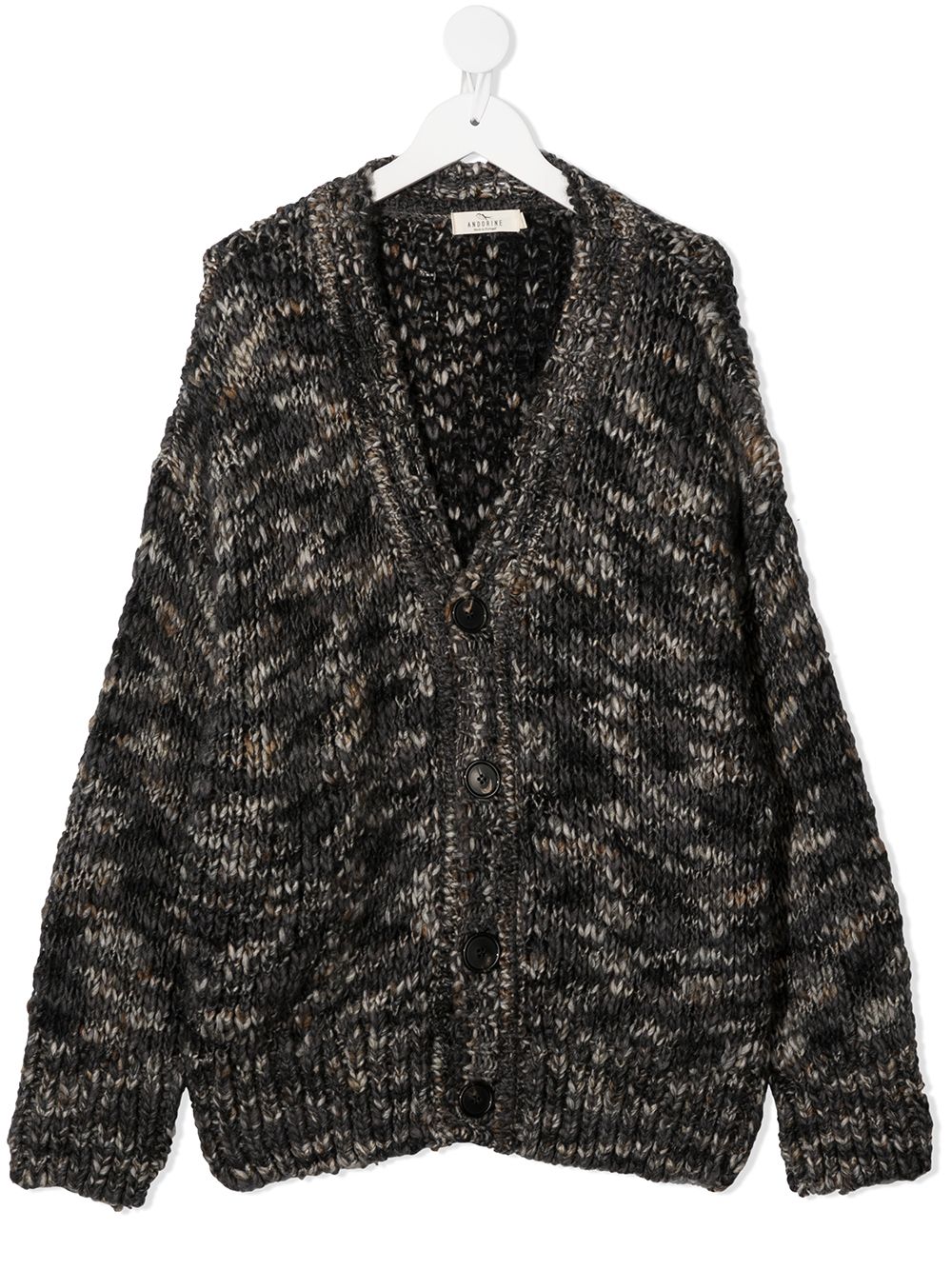 Chunky knit cardigan - Grey