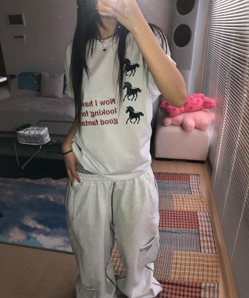 NWWW oversized short-sleeve t-shirt