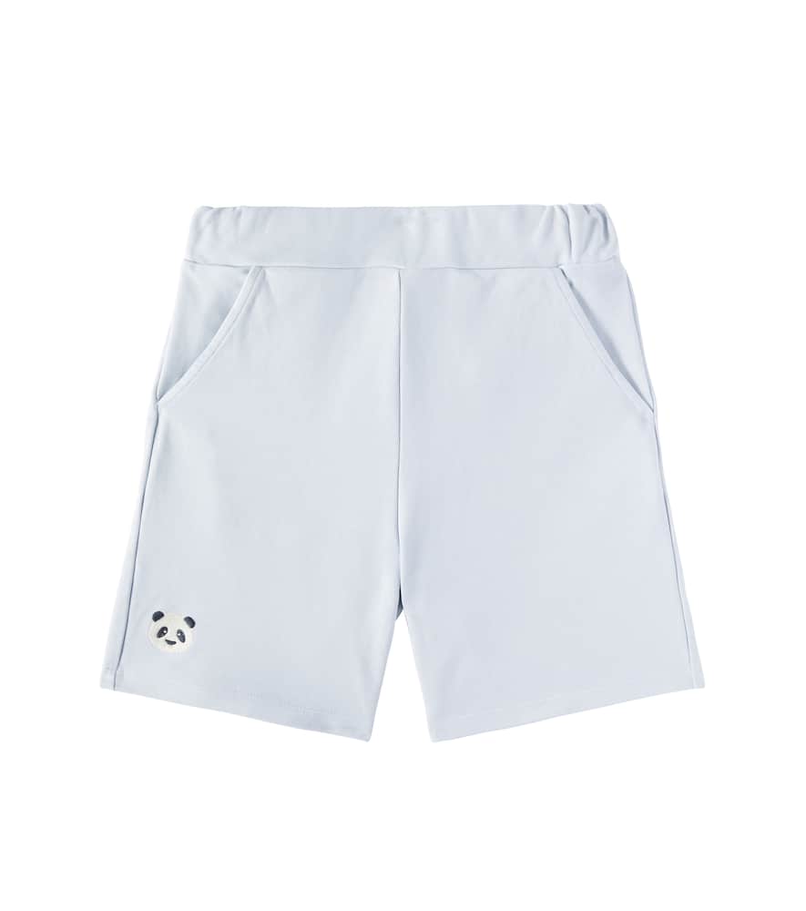 Donsje Ithri emrboidered cotton shorts