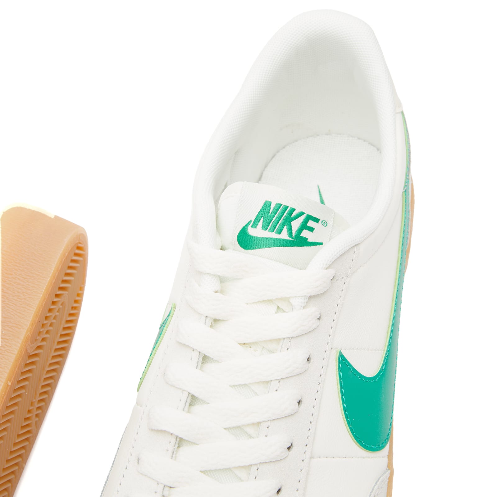 Men's KILLSHOT 2 LEATHER Sneakers in Sail/Lucid Green/Yellow, Size UK 10.5
