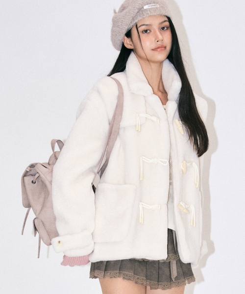 Bethany Fur Duffle Coat