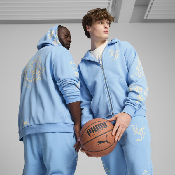 PUMA x LAMELO BALL LaFrancé 1 Men's Full-Zip Sweat Jacket in Blue