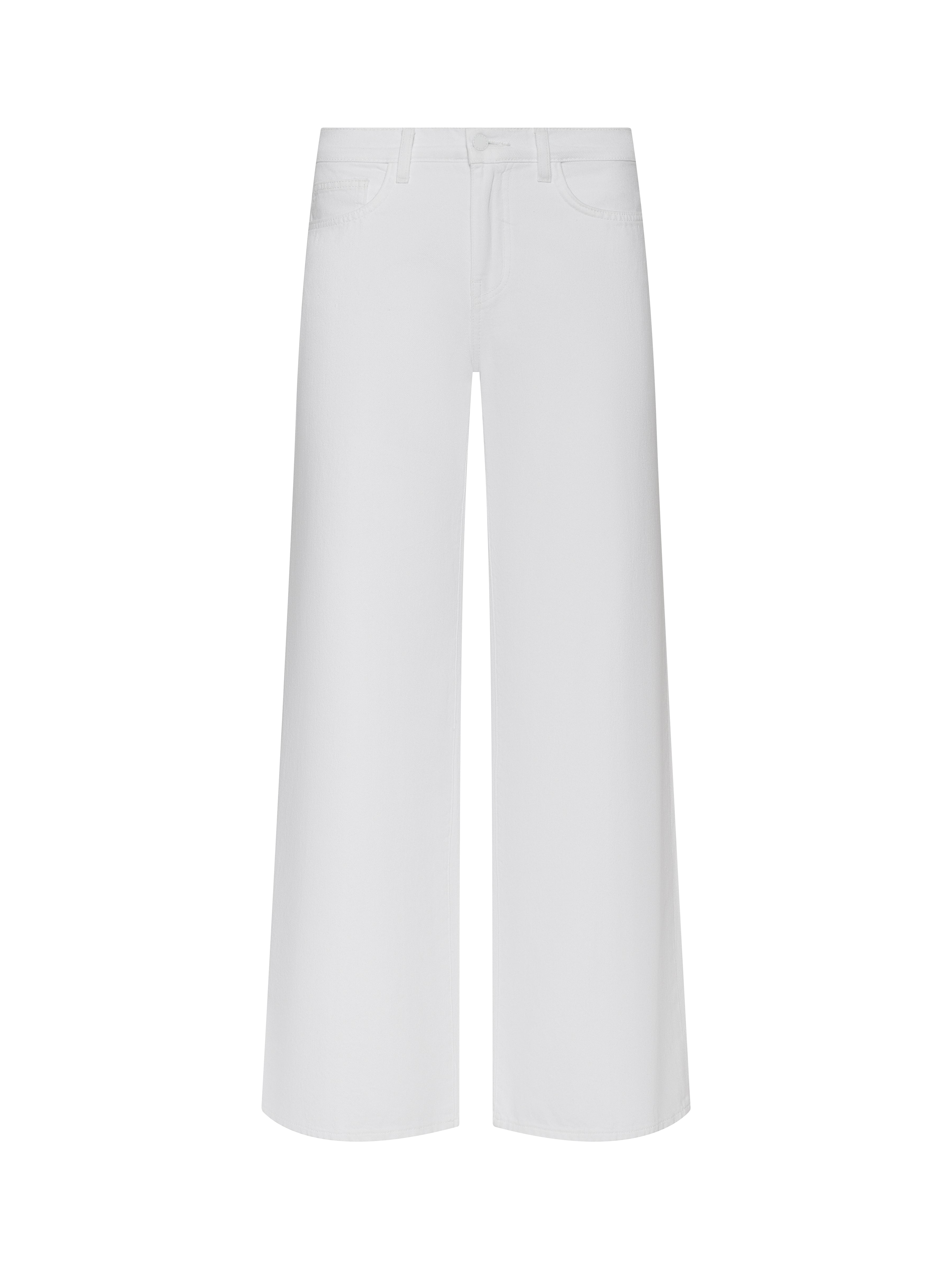 Alicent Wide-Leg Jean In Blanc