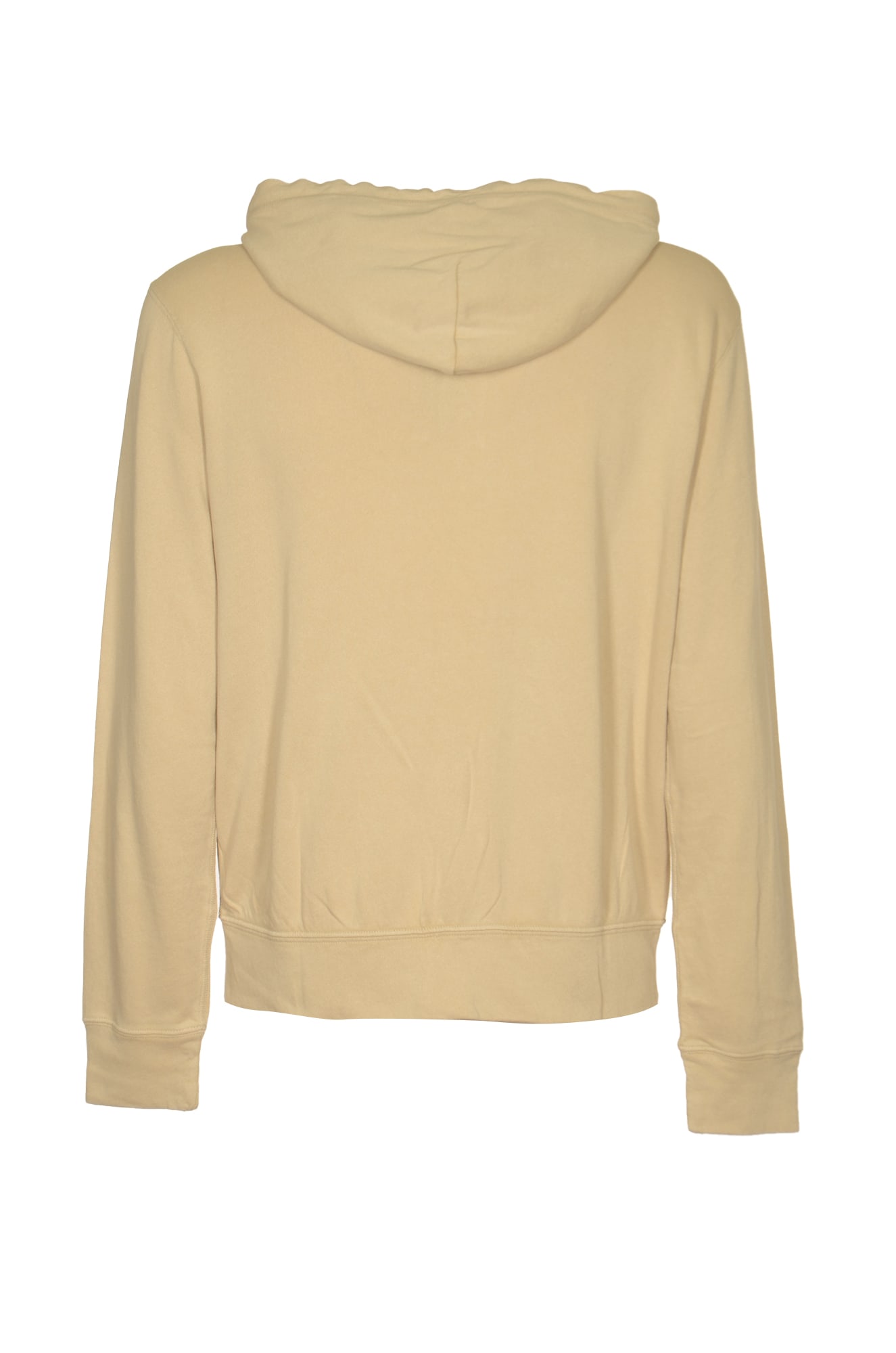 Logo Embroidered Zip Hoodie