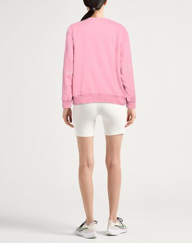 Ea7 Woman Sweatshirt Pink Size L Cotton, Elastane