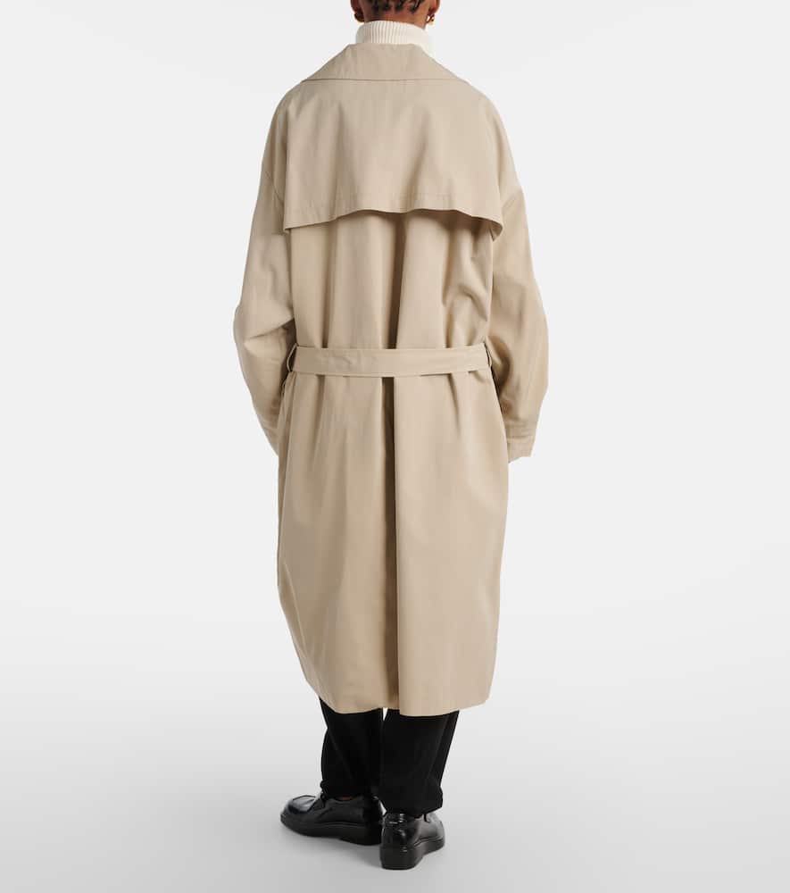 The Frankie Shop Mavis oversized trench coat