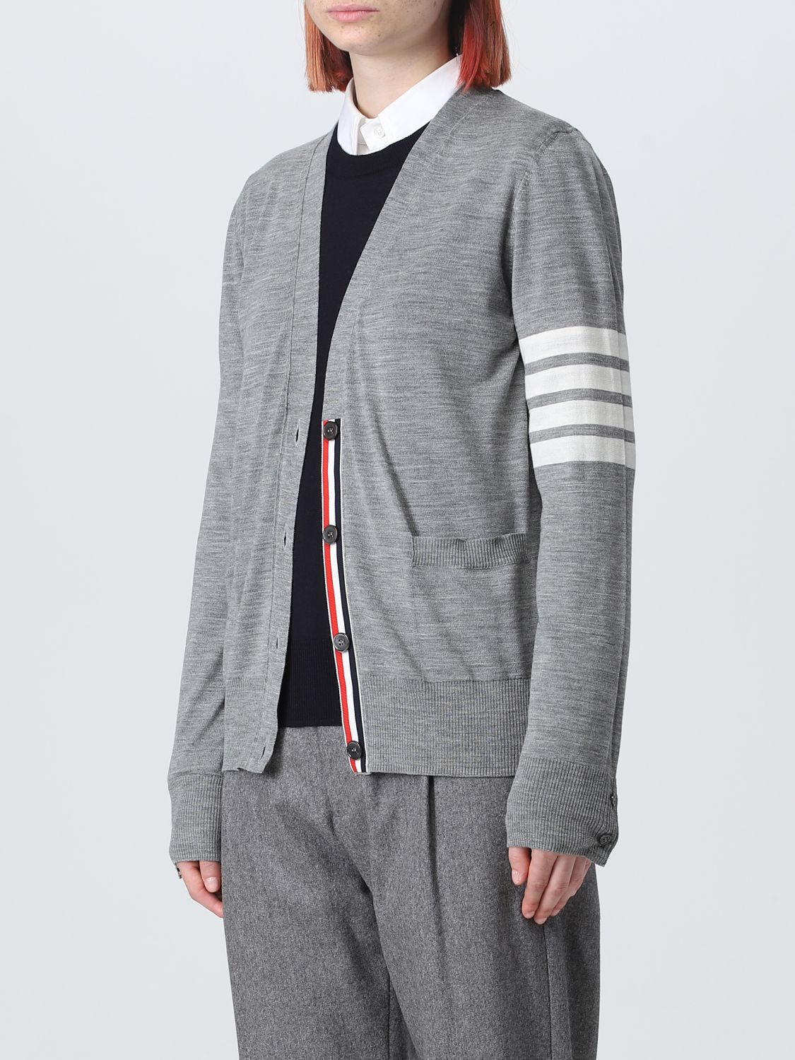 Cardigan Woman color Grey