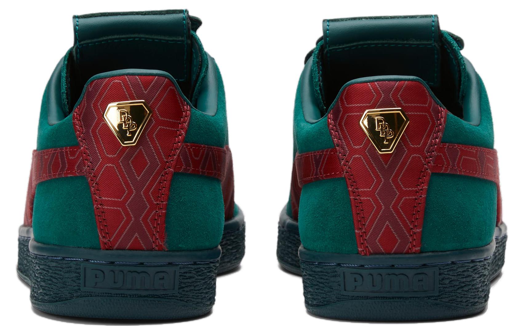 Dapper Dan x Suede 'Jacquard Print - Varsity Green'