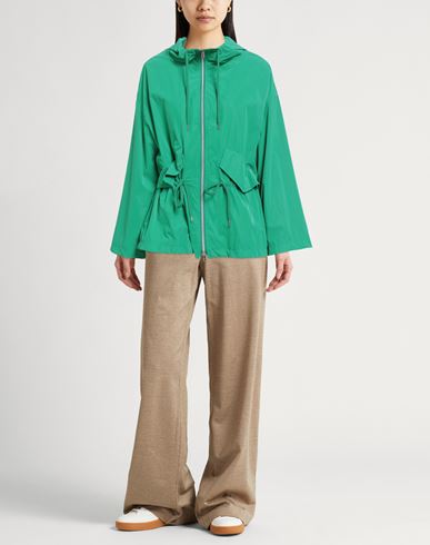 Woman Jacket Green Size 4 Polyamide