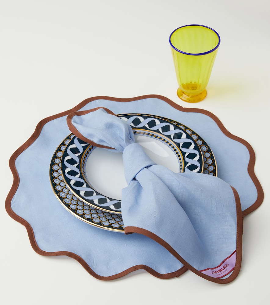 Rainbow Sky Cloud set of 2 placemats
