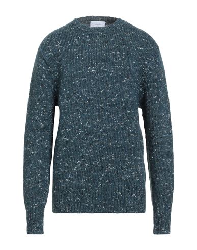 Man Sweater Deep teal Size XL Wool, Alpaca wool, Silk