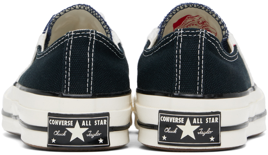 Navy Chuck 70 Archival Stripes Low Top Sneakers