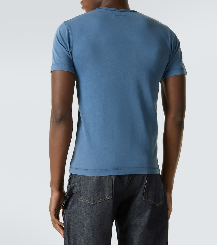 Printed cotton jersey T-shirt