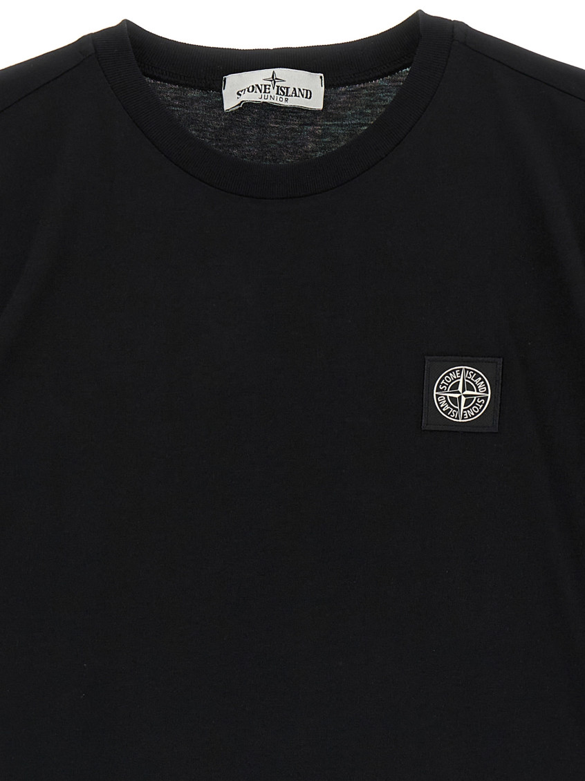 Boy Black Logo T-Shirt