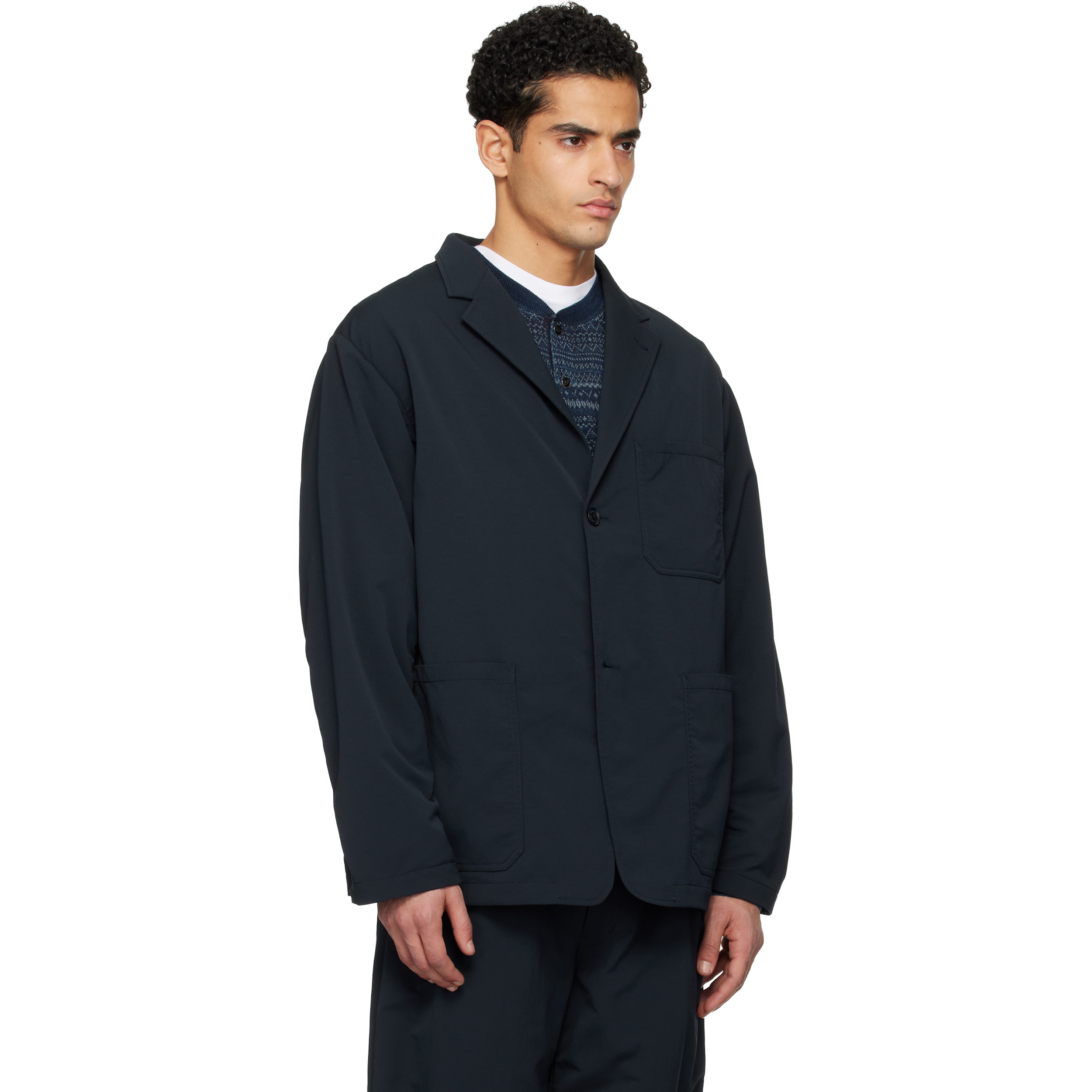 Navy ALPHADRY Club Blazer