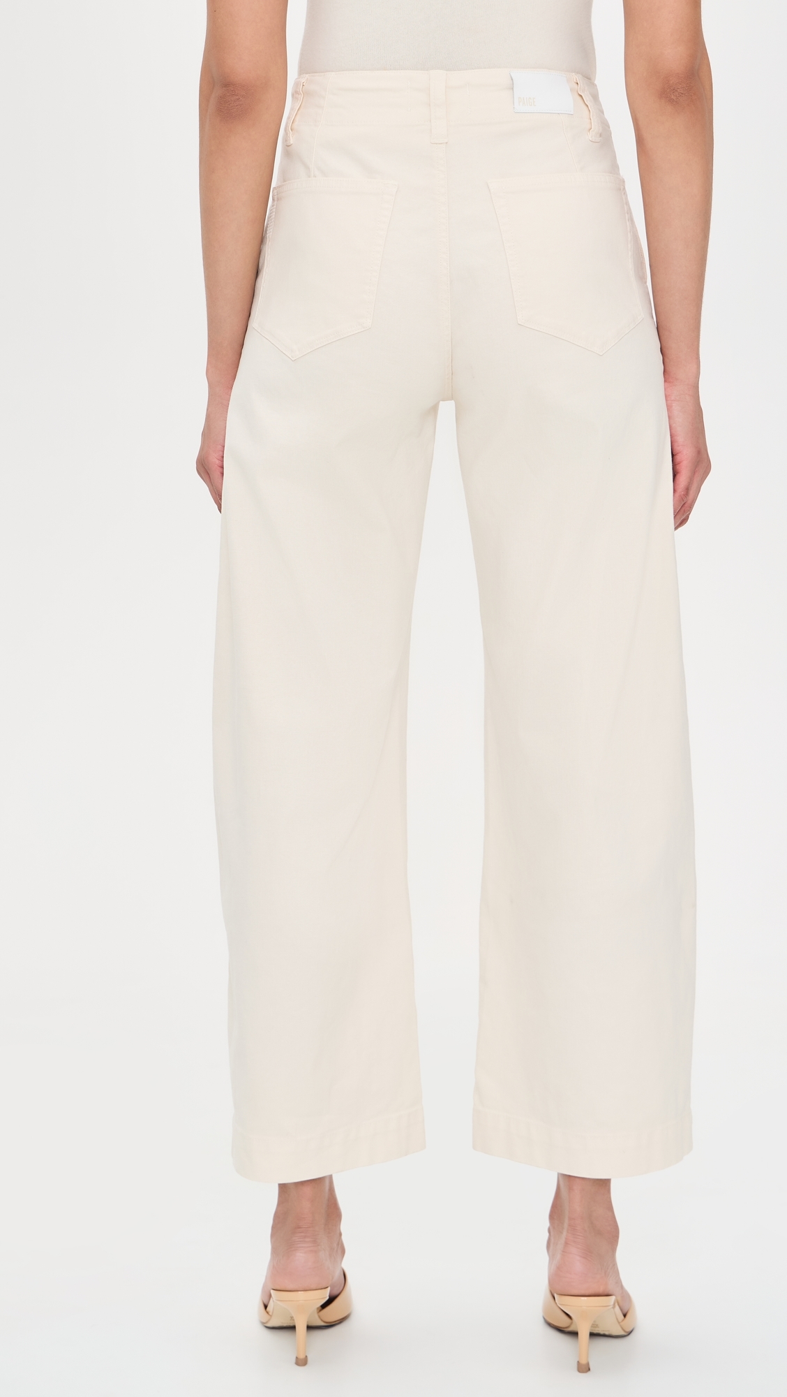 Arellia Ankle Jeans with Tie Quartz Sand
