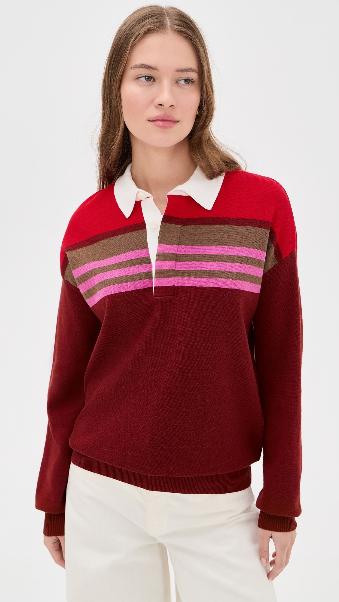 Sail Top Cardinal Multi Stripe