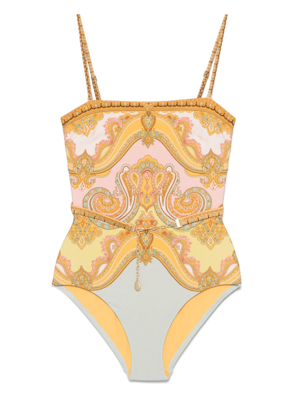 Maxine Chain swimsuit - Orange