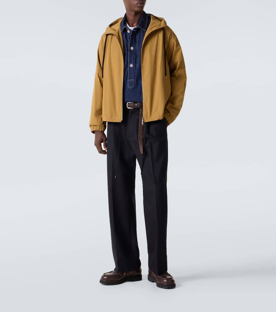 X Aaron Levine cotton-blend jacket