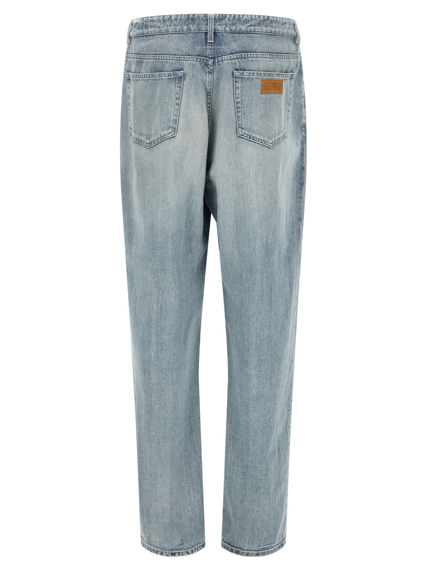 Maison Margiela - numeric signature denim five pocket jean