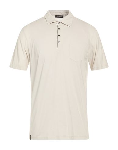 Man Polo shirt Light grey Size 38 Supima