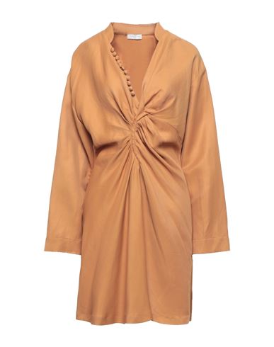 Woman Short dress Camel