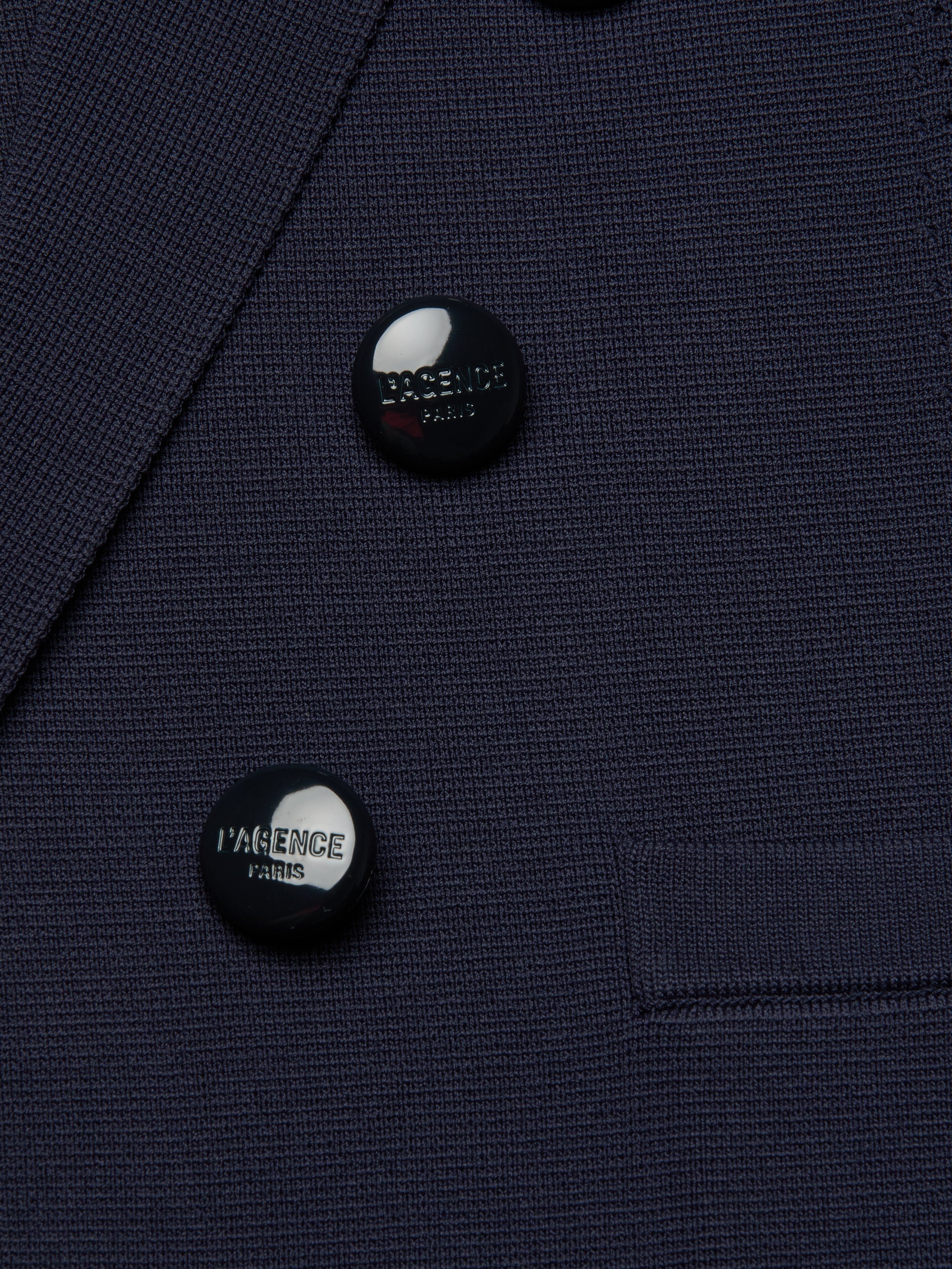 Mercer Knit Blazer In Midnight