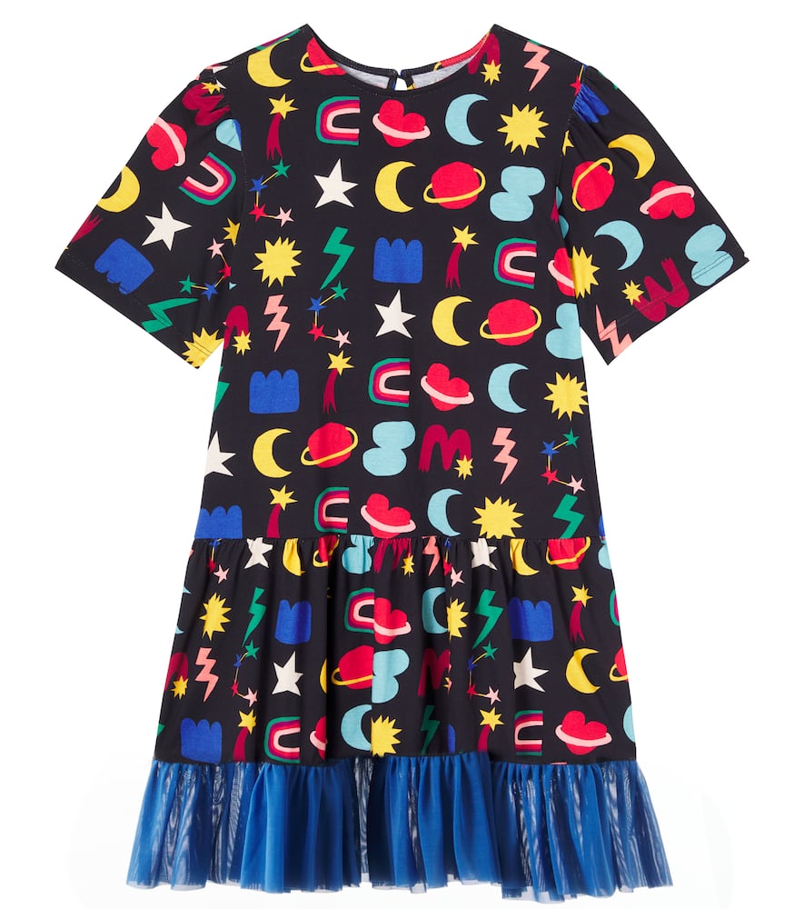 Fábula Cosmotipo printed cotton dress