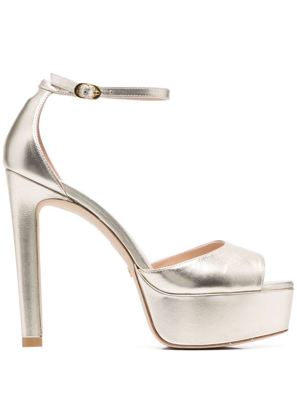 Disco platform 130mm sandals - Gold