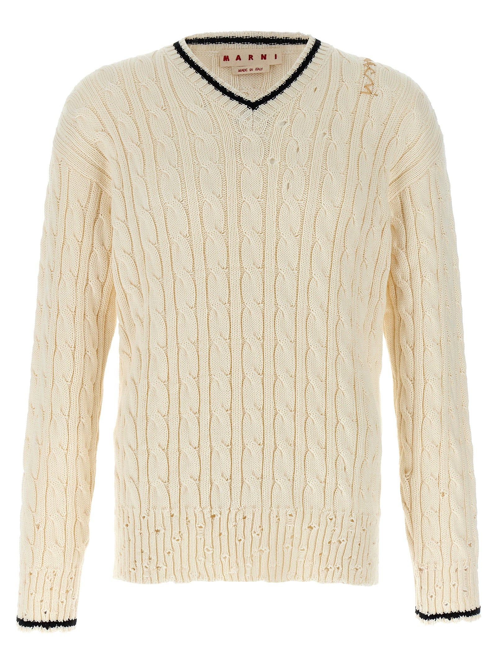 V Neckline Sweater