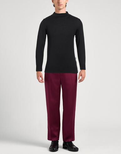 Man Turtleneck Black Size XL Wool, Acrylic