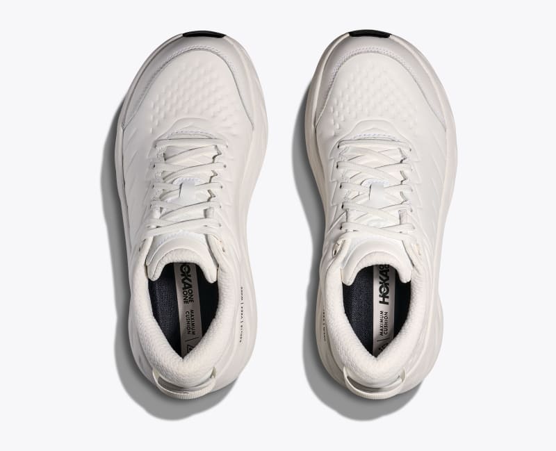 HOKA Men's Bondi SR Shoes in Frost/Frost