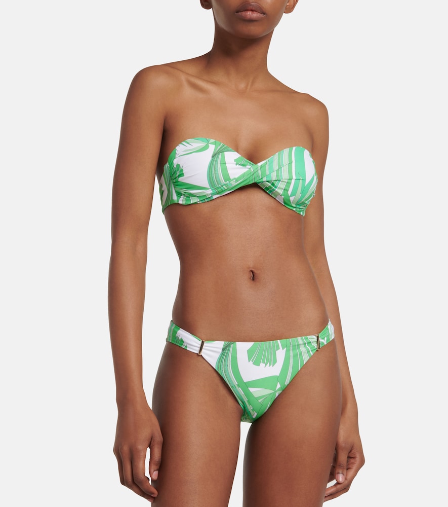 Martinique printed bikini bottoms