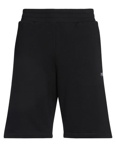 Man Shorts & Bermuda Shorts Black