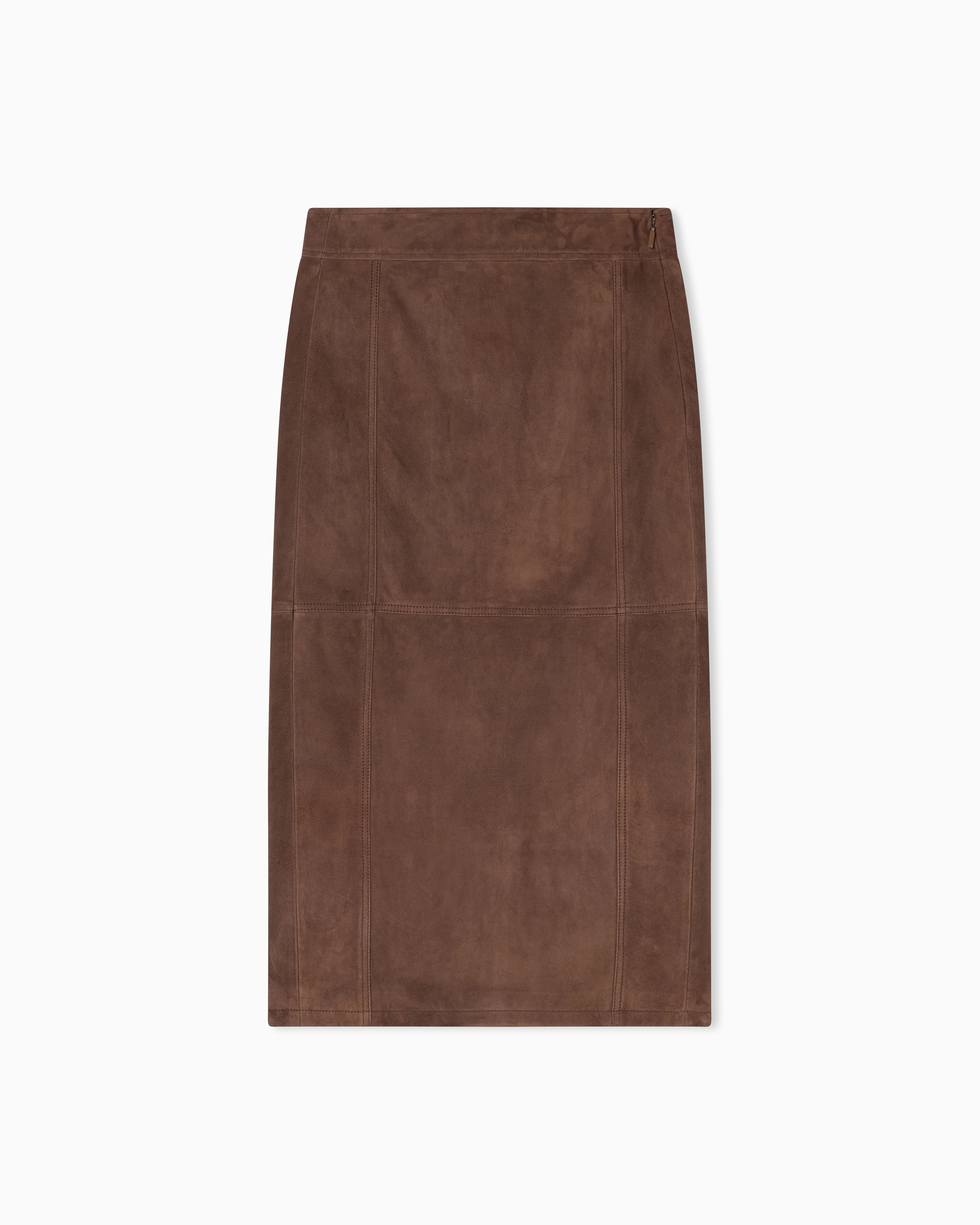 Genuine leather suede jacket