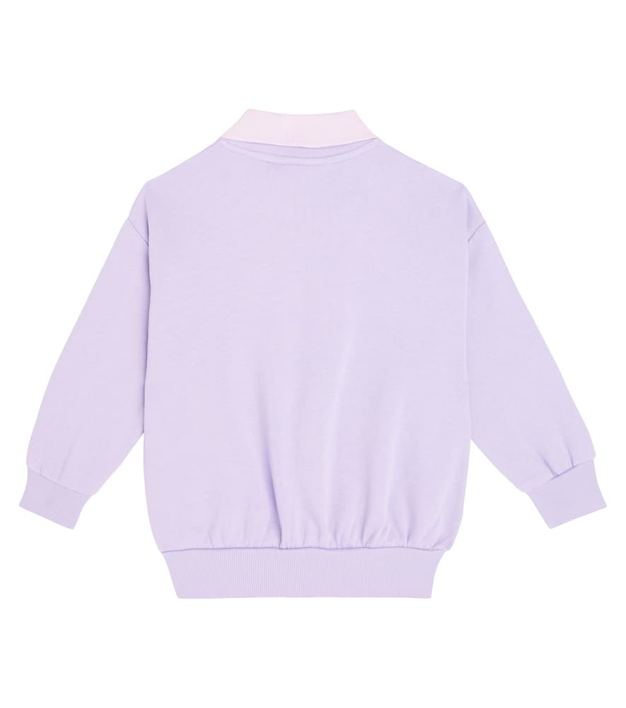 Dolphin printed cotton sweatshirt