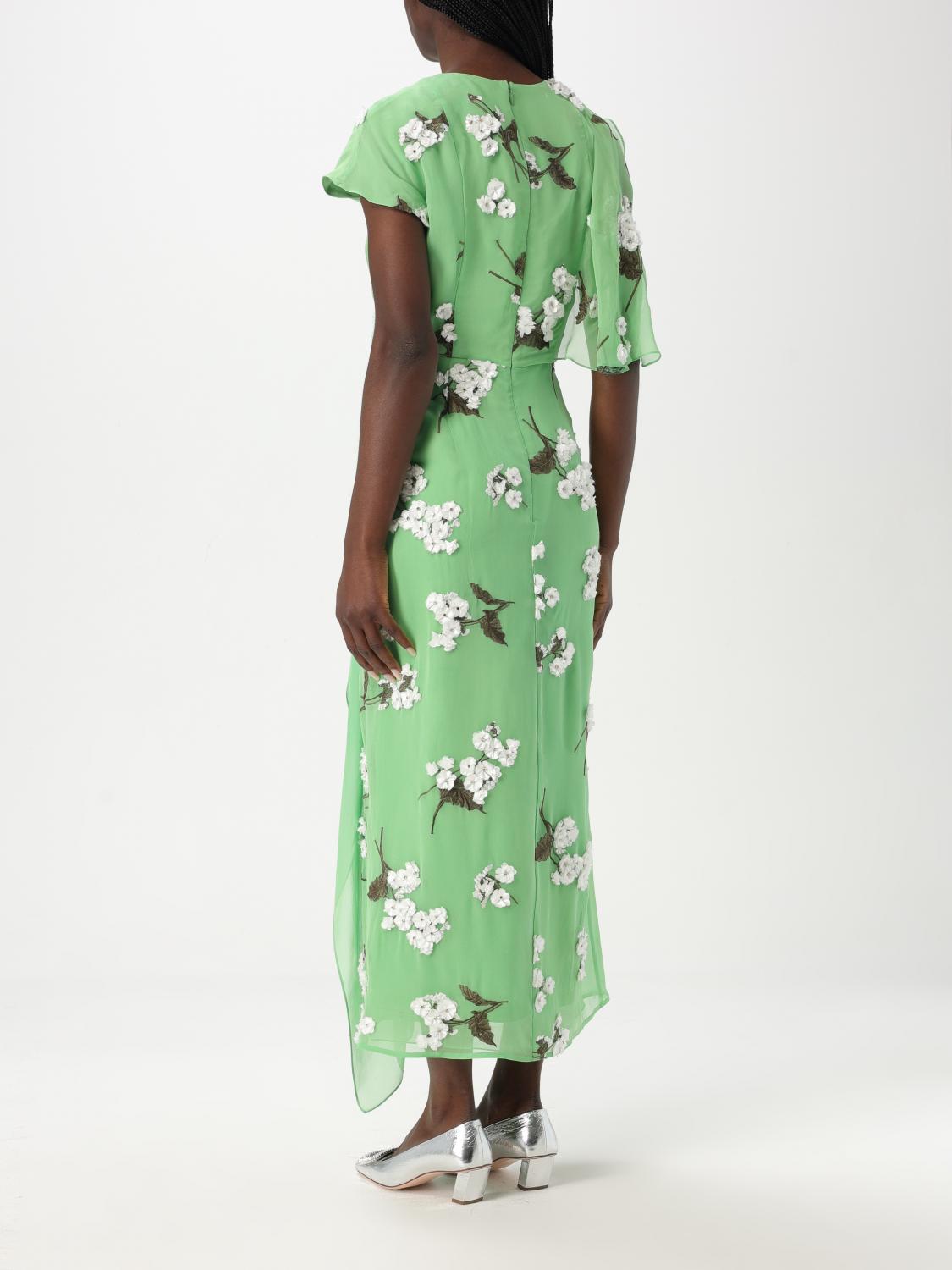 Dress ERDEM Woman color Green