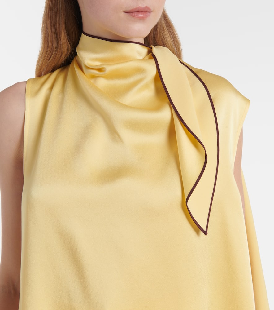 Tie-neck top