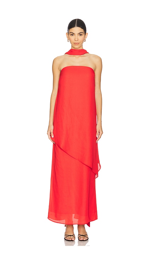 Baobab KLEID EL in Red. Größe XL. Also in L, M