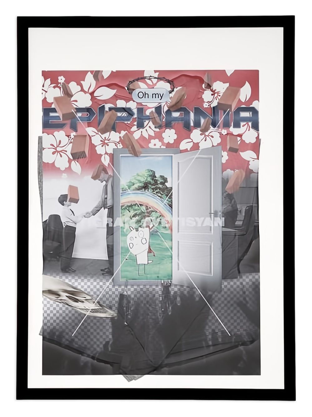 Tigran Avetisyan framed T-shirt - Black