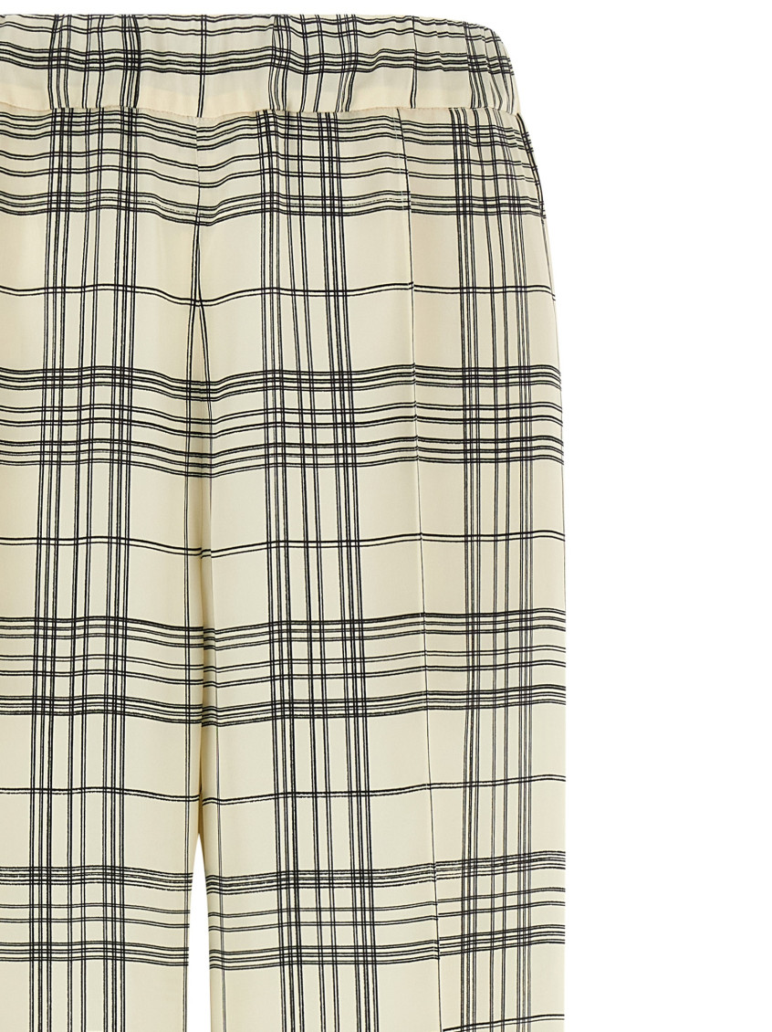 Fluid Viscose Pants Beige